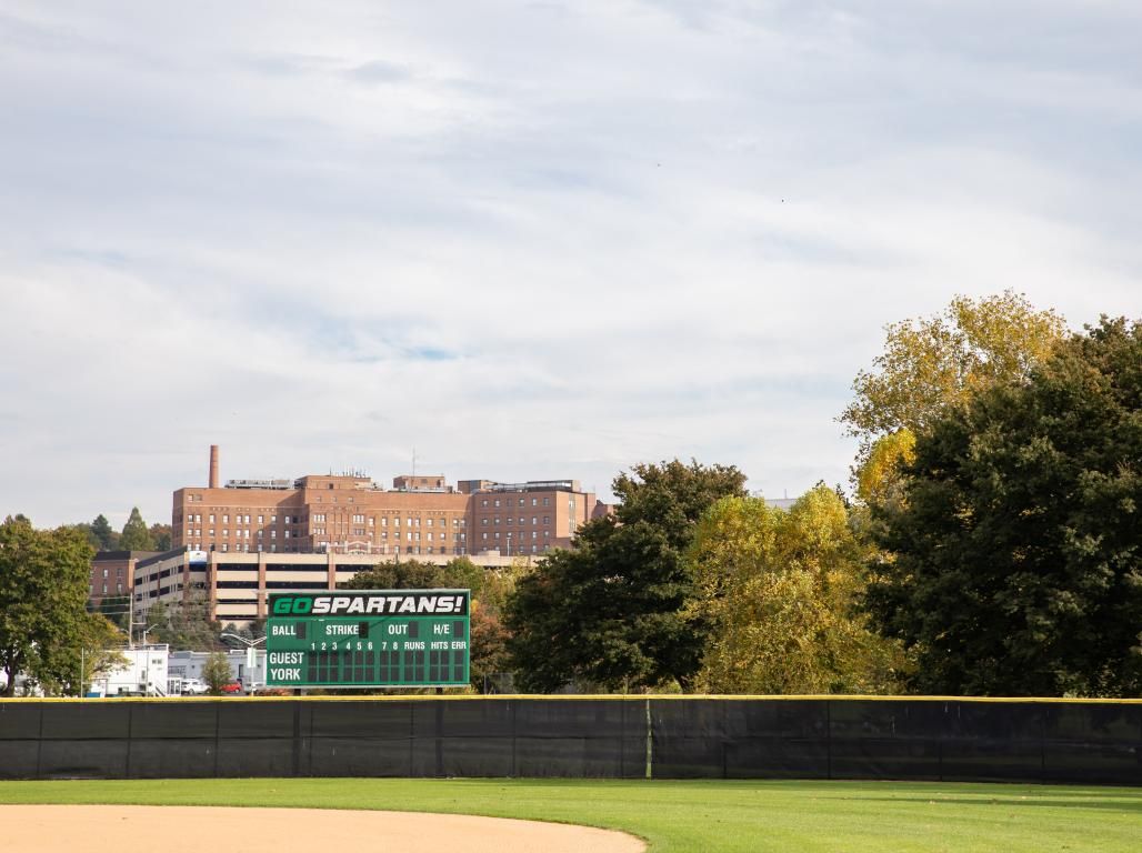 Picture of York College's baseball field