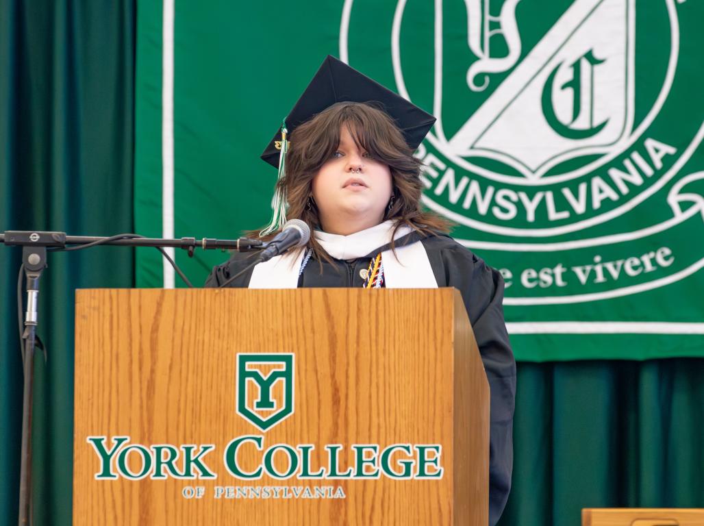 Jay Hynes Speaking at the 2023 Winter Commencement 