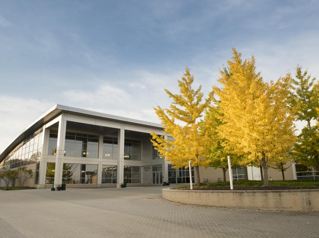 The Grumbacher Sport and Fitness Center is where the regional college fair is being hosted