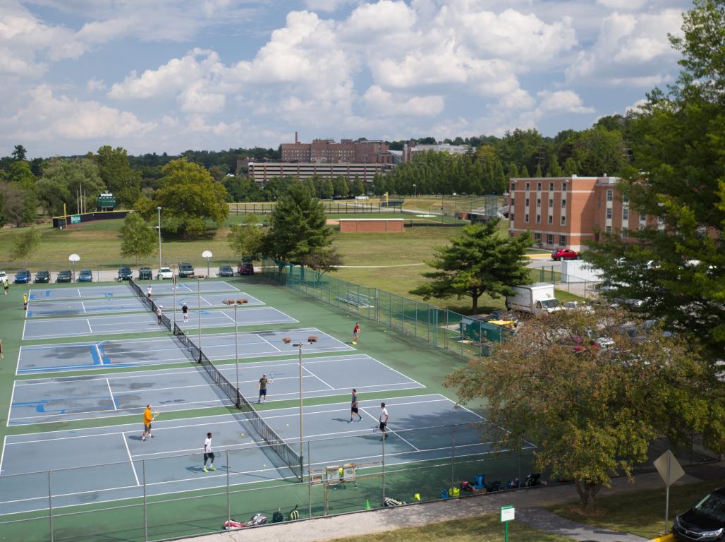 York College's Tennis Courts
