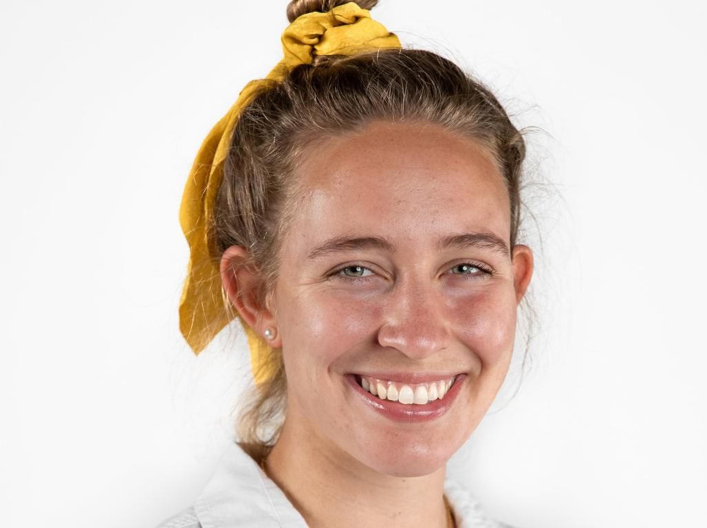 Rachel Huebler smiles for a headshot
