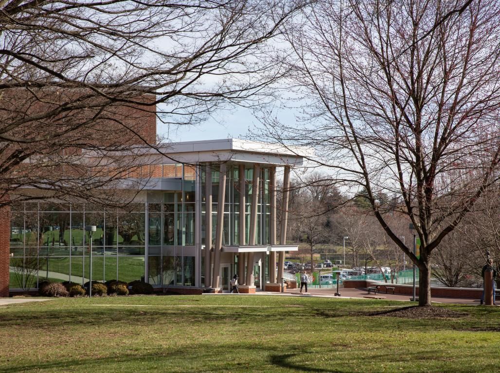 Spring photo of the WAP building where tax services will be provided